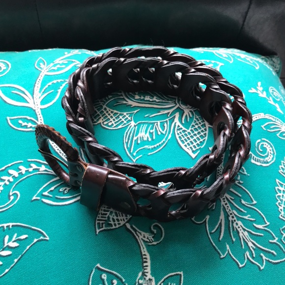 Lether belt, new size 8 brown red, very nice 🌷 - Picture 4 of 7